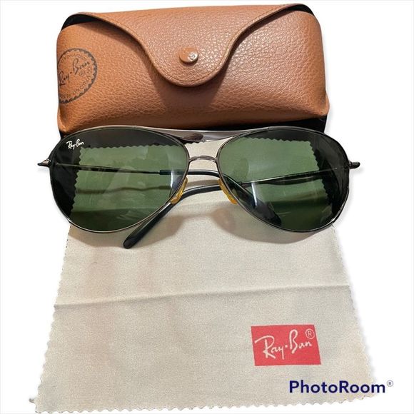 Vintage Rare Ray-Ban RB 8015 Shooter Driver Aviator - Picture 3 of 11